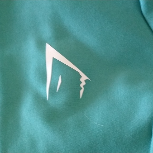 Gymshark legging 3/4 blue/green size M - Picture 3 of 3